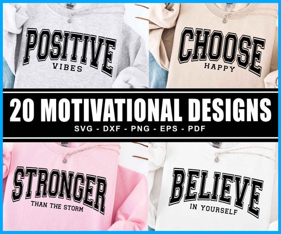 Inspirational Svg Bundle, Motivational Svg Bundle, Inspirational Quotes Svg, Self Love Svg, Positive Quote Svg, You Matter Svg, Svg Cut File