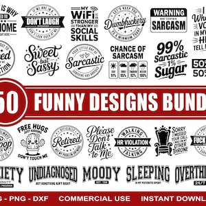 Ensemble Svg drôle, sarcasme Svg, Svg sarcastique, Svg sarcastique Bundle, dictons sarcastiques Svg Bundle, citations sarcastiques Svg, Png