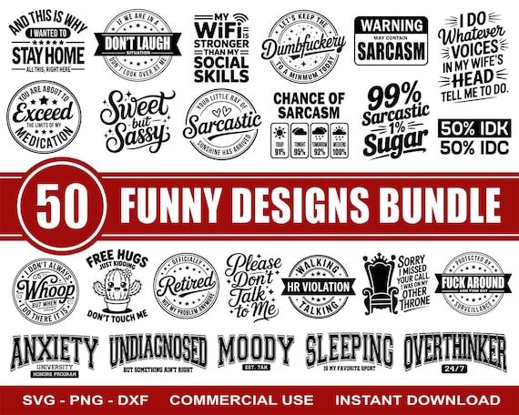Funny Svg Bundle, Sarcasm Svg Bundle, Sarcastic Bundle Svg, Sarcastic Svg Bundle, Sarcastic Sayings Svg Bundle, Sarcastic Quotes Svg, Png