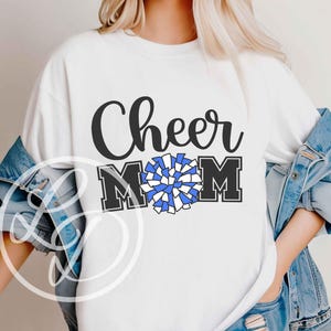 Cheer Mom Svg Bundle, Cheer Life Svg, Cheerleader Svg Files, Cheerleader Mom Designs, Mom Life Svg, Cut File For Cricut, Silhouette, Png,Dxf image 2