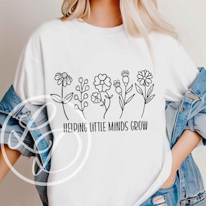 helping little minds grow svg