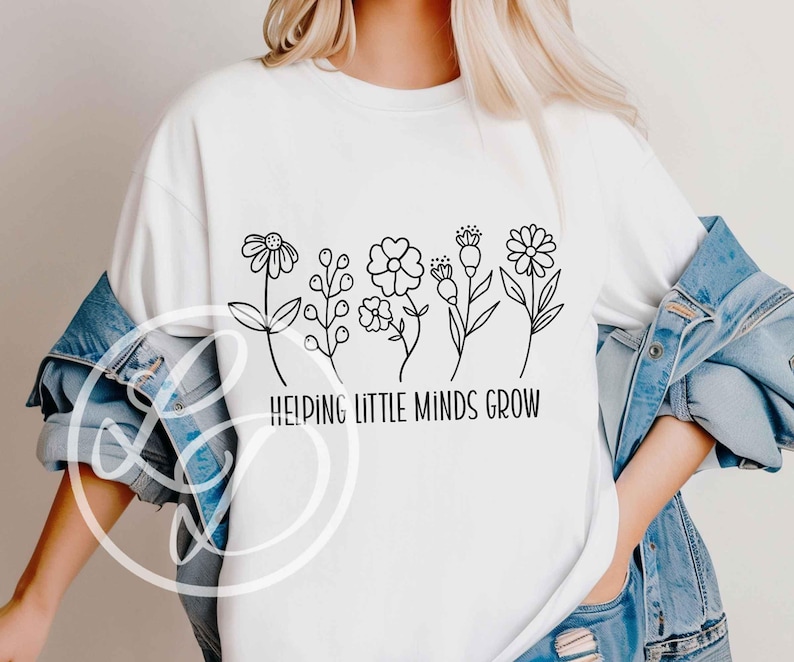 helping little minds grow svg