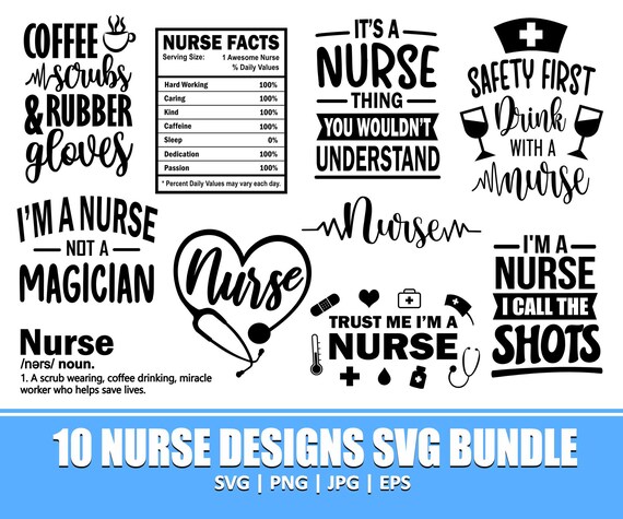 Download Nurse Svg Bundle Nurse Quotes Nurse Saying Nurse Clipart Etsy