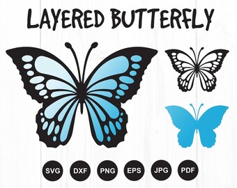 Free Free 326 Blue Butterfly Svg Free SVG PNG EPS DXF File