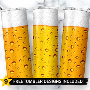 Beer Tumbler Designs, Beer Tumbler Wrap, Beer Tumbler Png, 20oz Skinny Tumbler Wrap Png, Beer Sublimation Designs Png, Digital Download