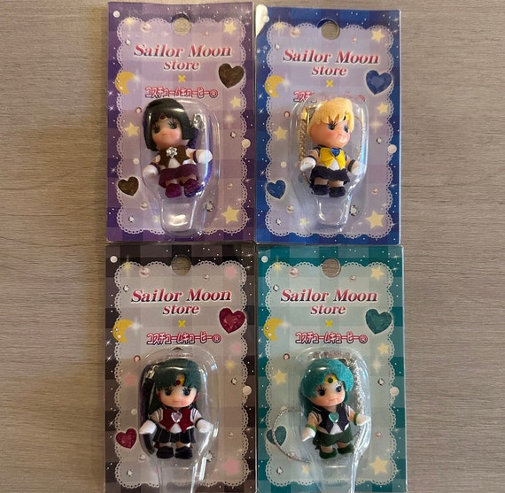 Sailor Moon Kawaii Keychain | Kewpie Four Cellphone Charm | Japan