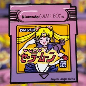 Magnet Sailor Game Moon | Anime Game | Durable Vinyl Magentic Decals Gifts