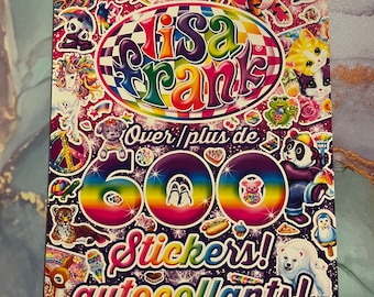 Lisa Frank 600 Sticker Pack