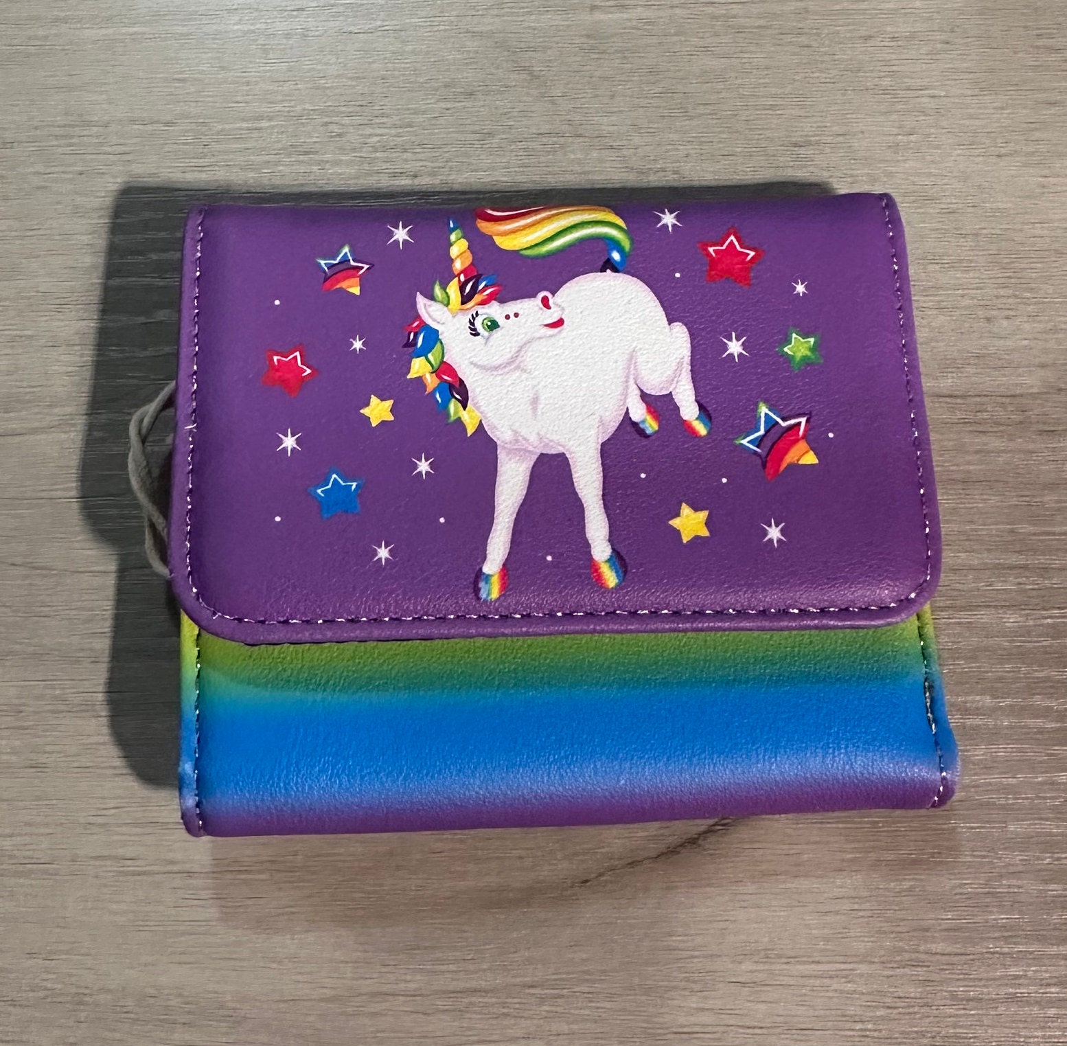 Lisa Frank Loungefly Purple Unicorn Backpack 