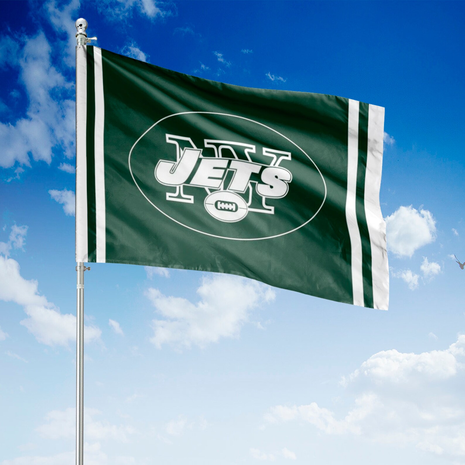New York Jets Vintage Flag New York Jets Lawn Sign New York Etsy