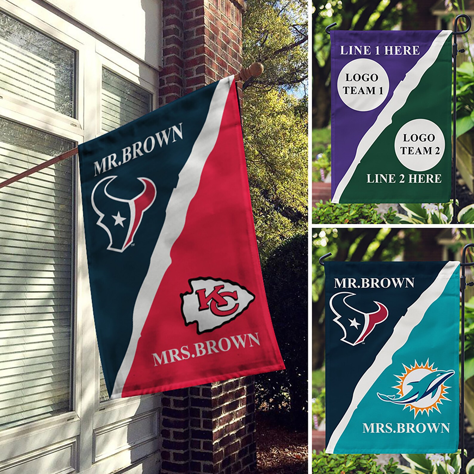 house divided flags