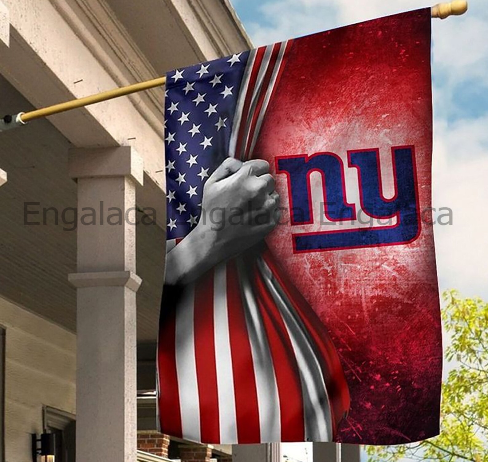 New York Giants Flag New York Giants Lawn Sign New York Etsy