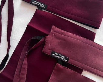 Niqab court réversible de style saoudien