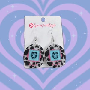 Tamagotchi Earrings, Statement Earrings, Gamer Earrings