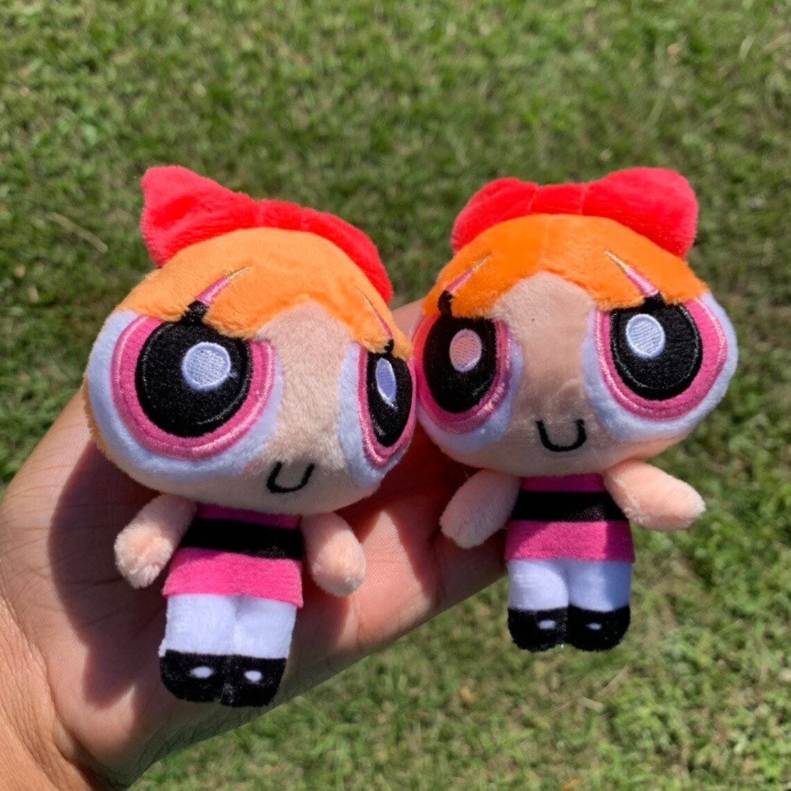 Powerpuff Girls Earrings Quirky Earrings Statement Earrings Etsy