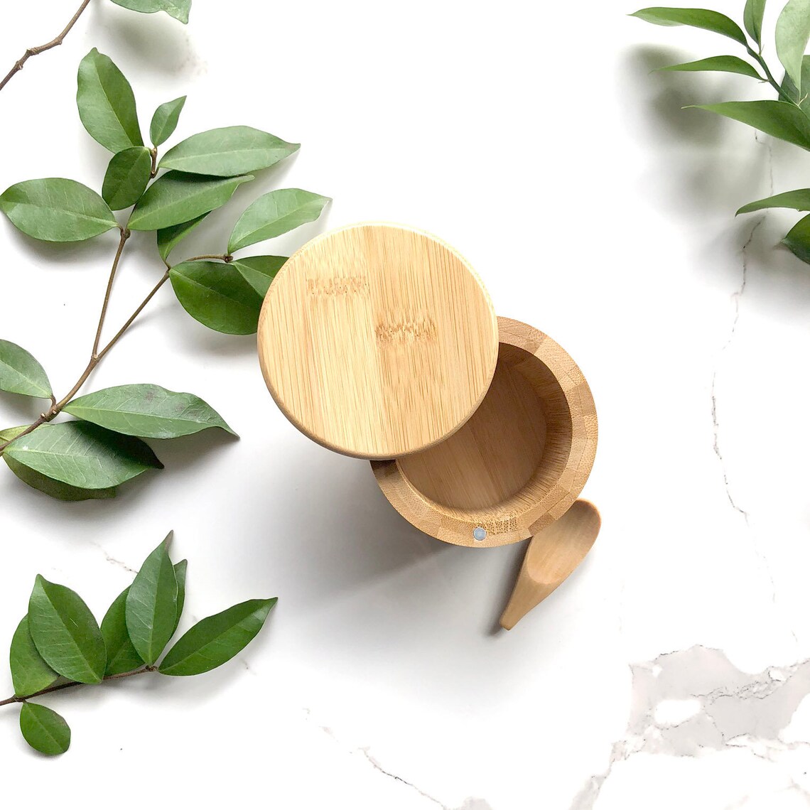 Bamboo Container for Anything Etsy