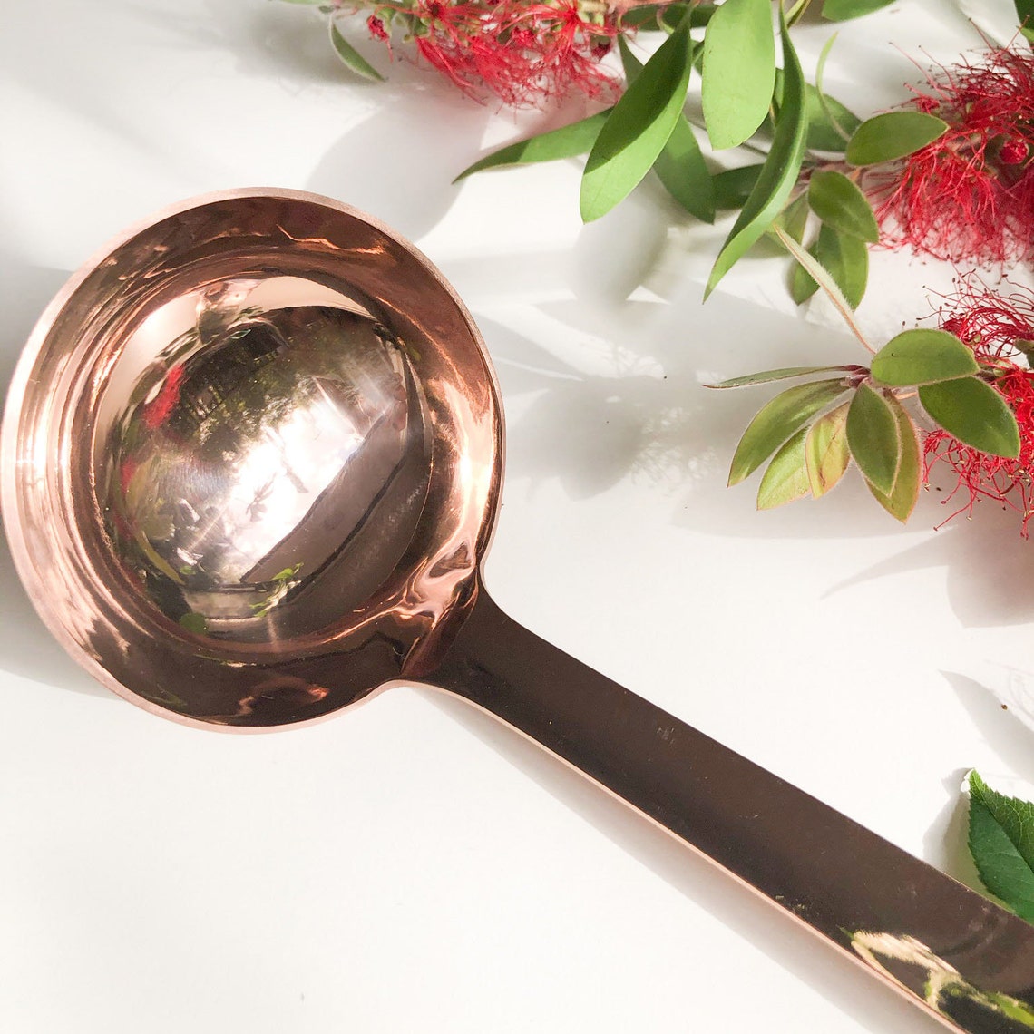 Rose Gold Utensil Set 5 pieces Cooking Utensils Etsy