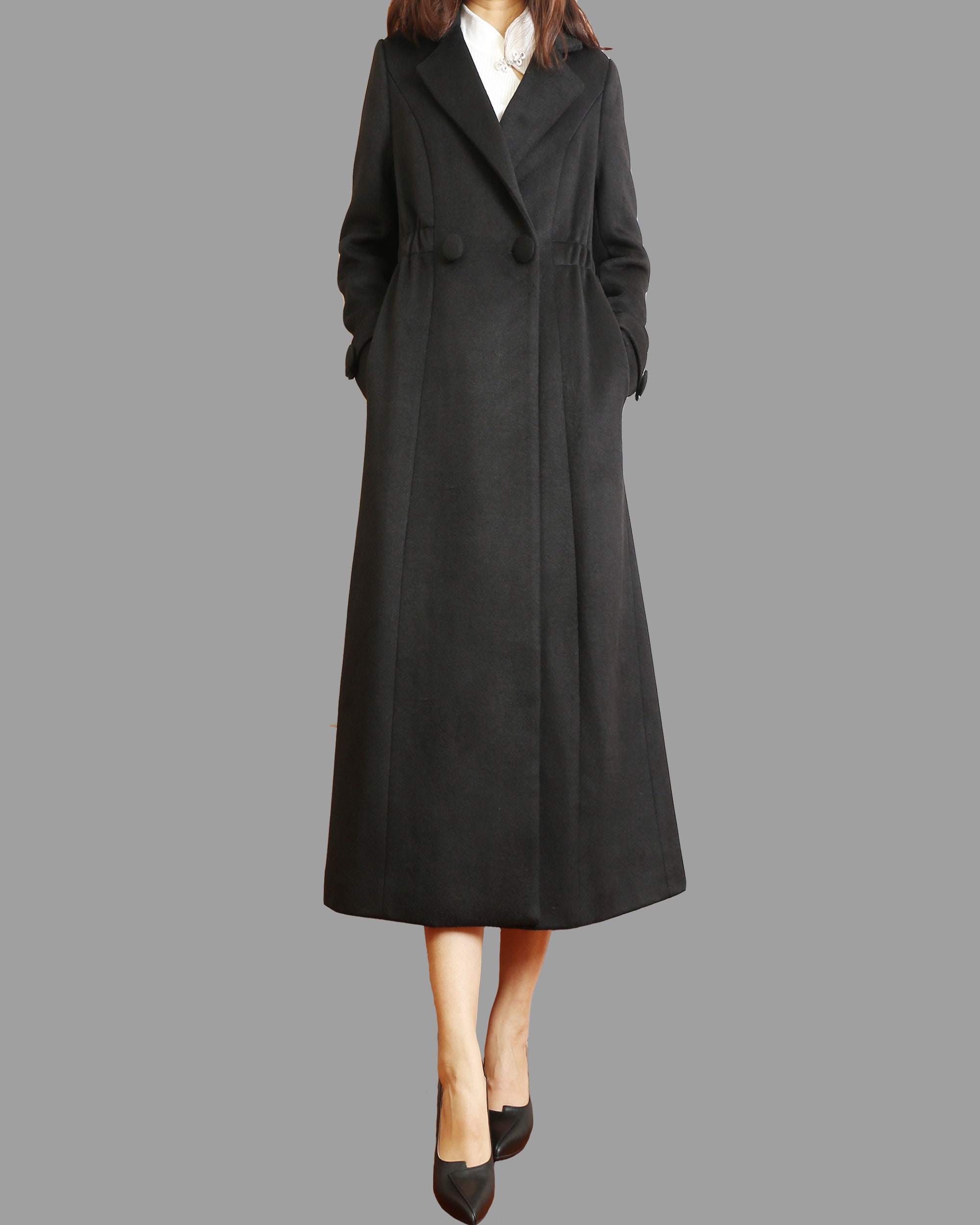 ジャケット・アウター idem/2way long wool coat Amazon.com: IDEALSANXUN Long Wool Coats for Women Fall