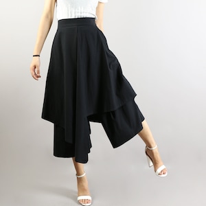 Open skirt with shop pants