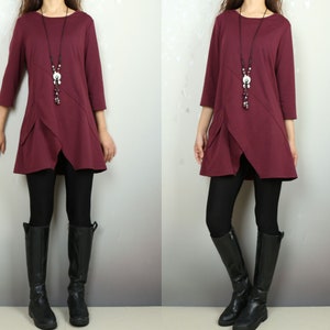 Burgundy Tunic -  Australia