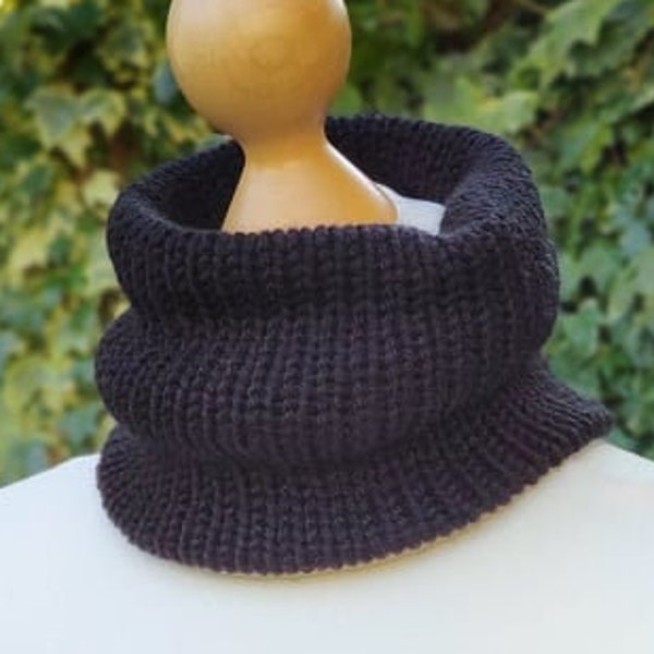 Addi Collar Scarf Cowl Pattern - Sentro / Prym / Knit Quick/ Addi King Pattern - Knitting pattern - Addi Headband / Addi Ear warmer headband