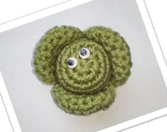 BRUSSEL SPROUT chocolate cover - Easy Crochet Pattern - Christmas Brussels Sprout Ferrero Rocher Cover - easy crochet gift / stocking filler
