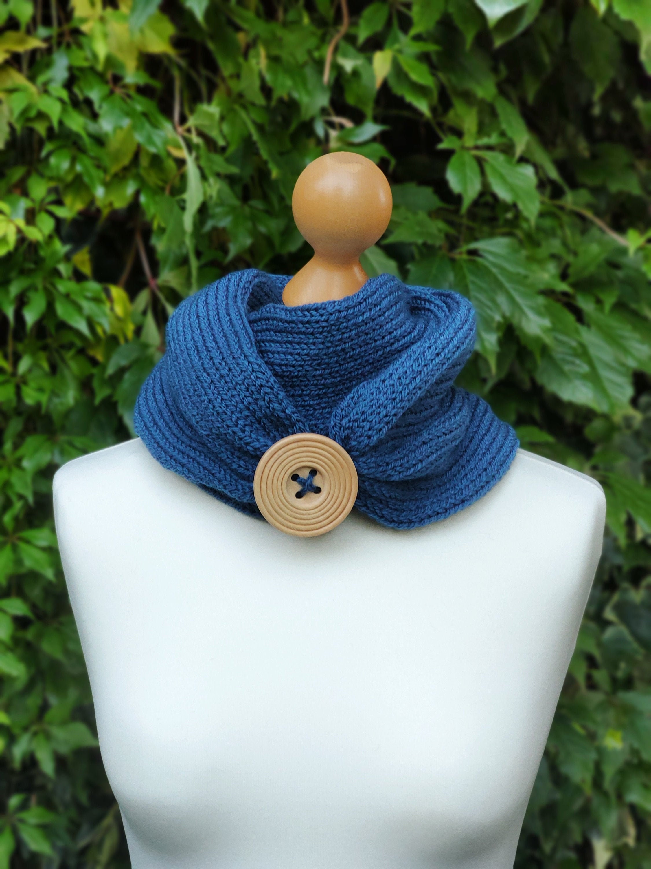 Addi Neck Warmer Cowl Loops & Threads, Innovation, Sentro, Prym, I-cord,  Embellish Knit, Loom Knitting Easy Knitting Pattern 