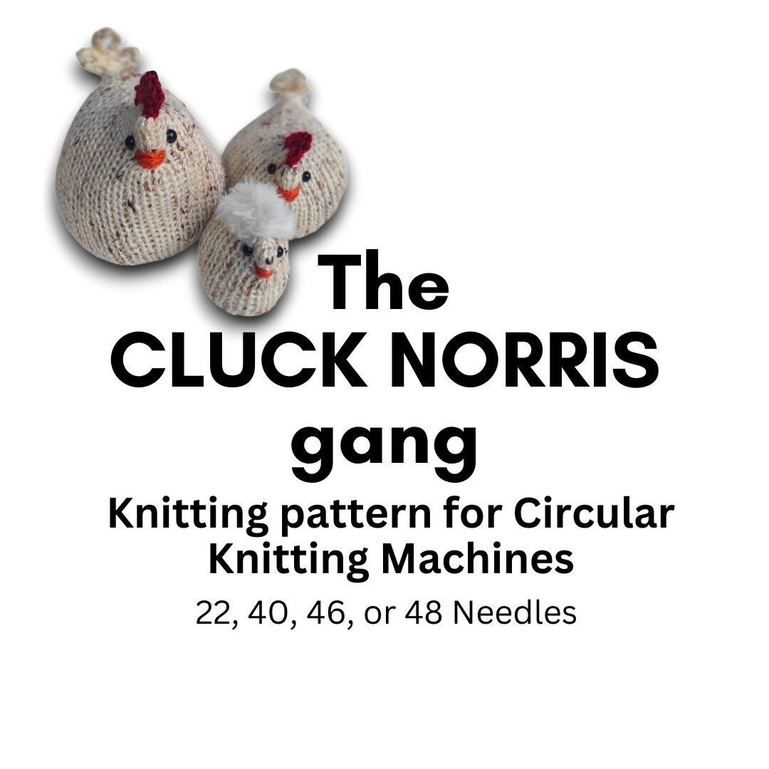 Snowman Circular Knitting Machine Pattern, 22 Pin Digital Knitting Machine,  Sentro Addi Pattern 