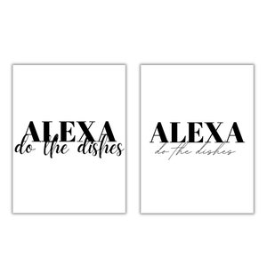 Alexa do the dishes downloadable files