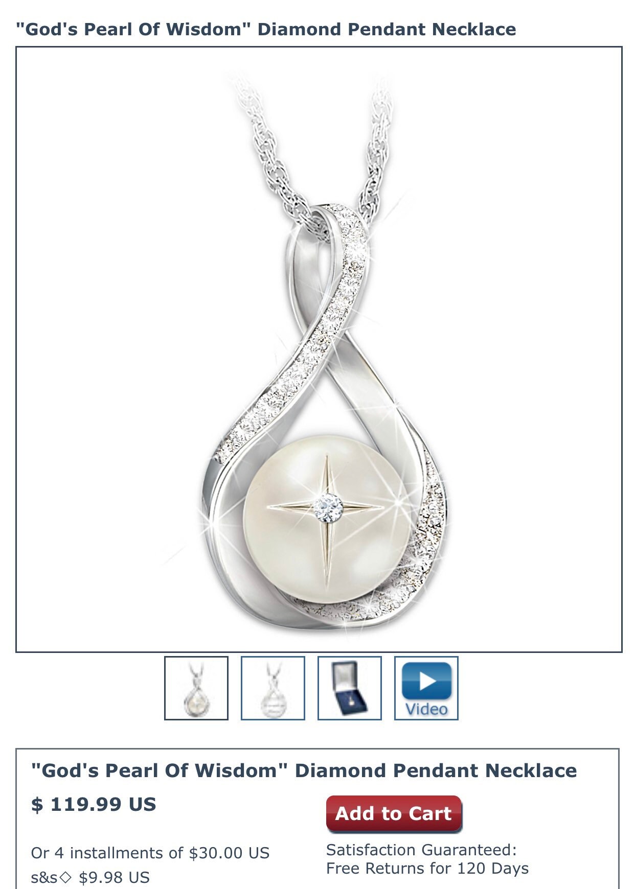 Gods Pearl of Wisdom Pendant - Etsy