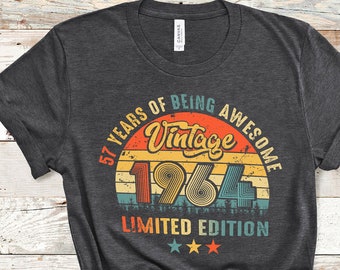 57th Birthday Gift All British Parts 1963 Mens T-Shirt Present 57 Ideas