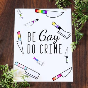 Gothic LGBTQ+ Pride Flaggen Kunstdruck: Queer Wanddeko