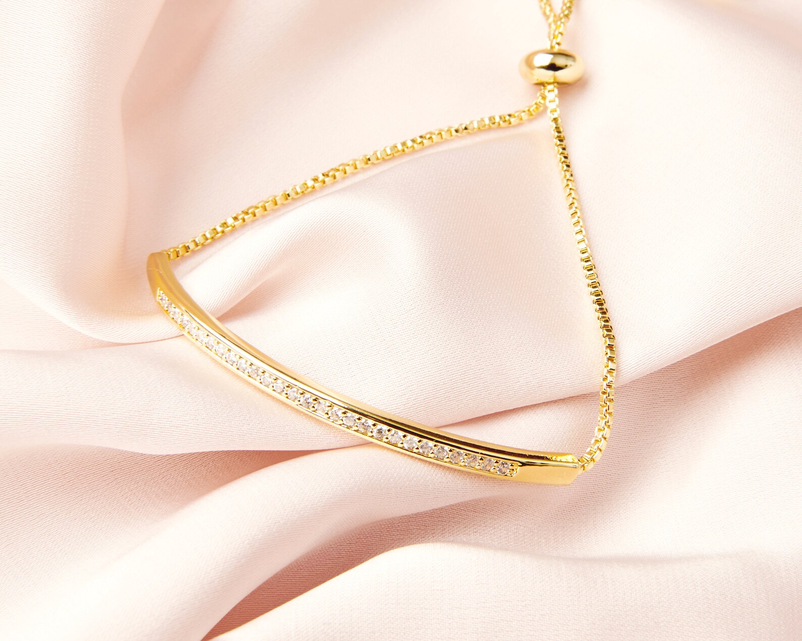 Bridal Rose Gold Bracelet Wedding Bracelet Bridal Jewelry Etsy