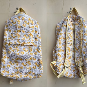Sac à dos matelassé de grande capacité, sac à main de grande capacité, sac de voyage, sac en toile, sac quotidien, sac à dos d'école
