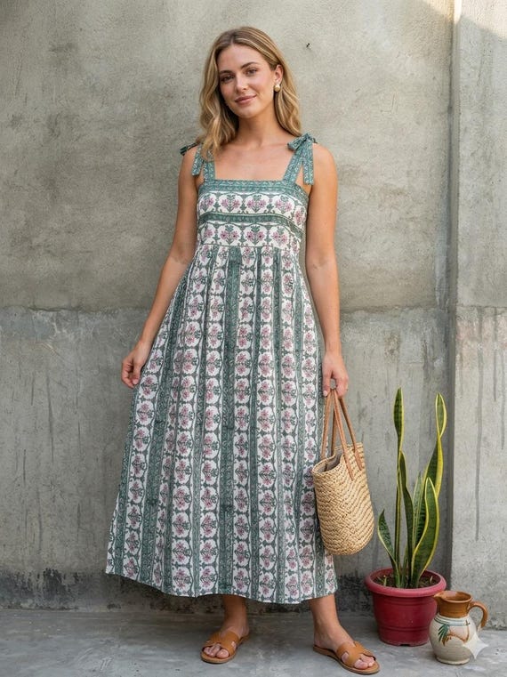 boho floral midi dress Feeling Boho Floral Midi Dress