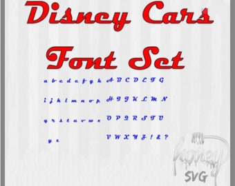 Cars font, cars svg, cars font svg, cars font cricut, cars font silhouette, cars cuttable font-ink