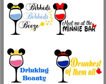 Download Disney Drinking Svg Etsy