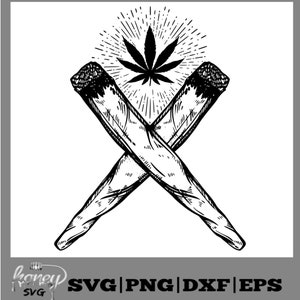 Cannabis Gelenk-Svg-Datei, Marihuana Gelenk Clipart, Unkraut SVG, Marihuana SVG