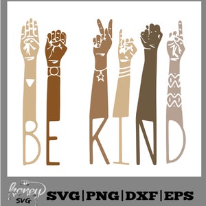 Seja gentil svg, dxf, png, corte arquivos, seja gentil mão SVG
