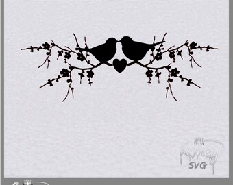 Download Kissing Love Birds Etsy