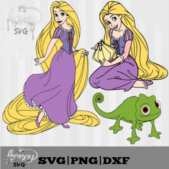 Download Tangled Svg Clipart Rapunzel Svg Rapunzel Clipart Cutting Etsy