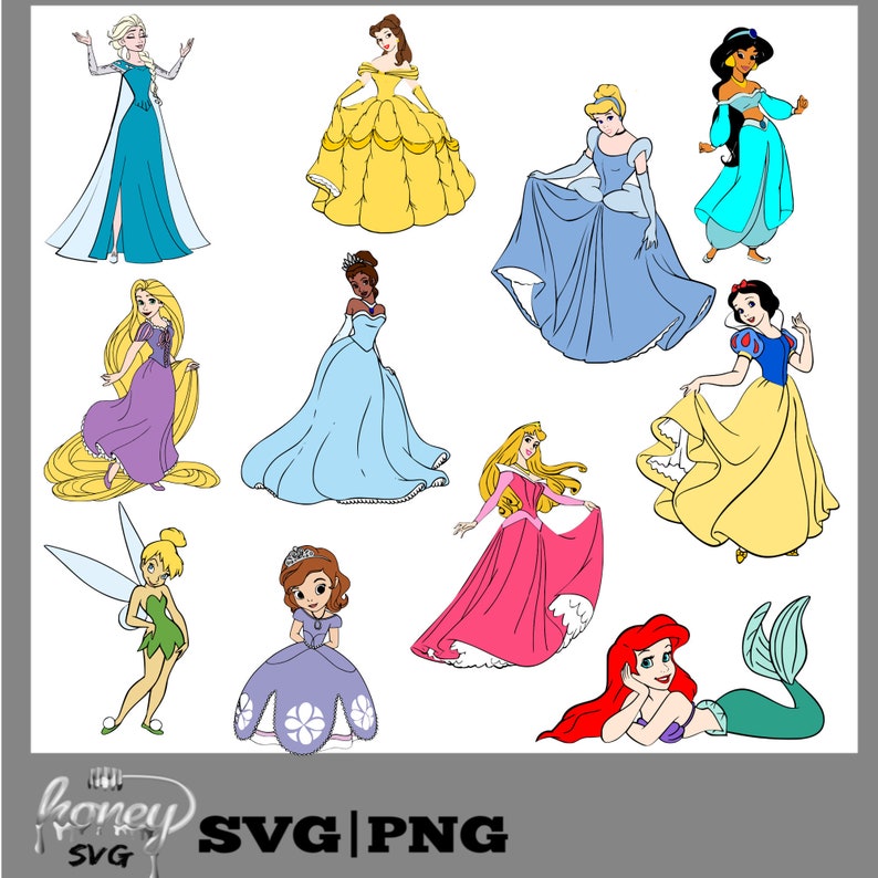 Free Free 302 Disney Princess Svg Files SVG PNG EPS DXF File