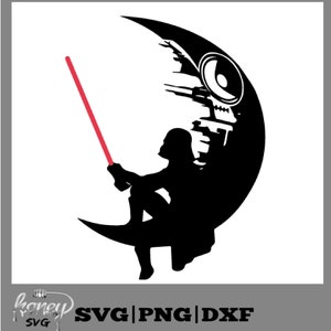 Death Star SVG, Fan Art svg, Digital Download, Digital Vector File, SVG, Cricut, Svg Cut File for Cricut