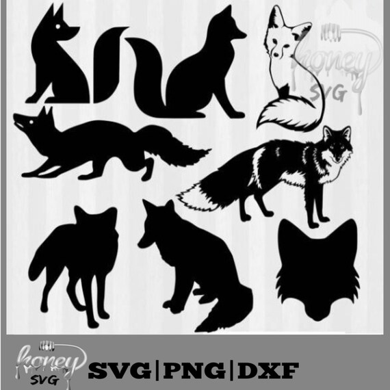 Download Fox Svg Fox Clipart Fox Svg Cutting File Fox Silhouette Etsy