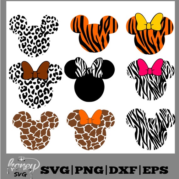 Download Mickey Animal Print Svg Animal Print Svg Disney Animal Print Etsy