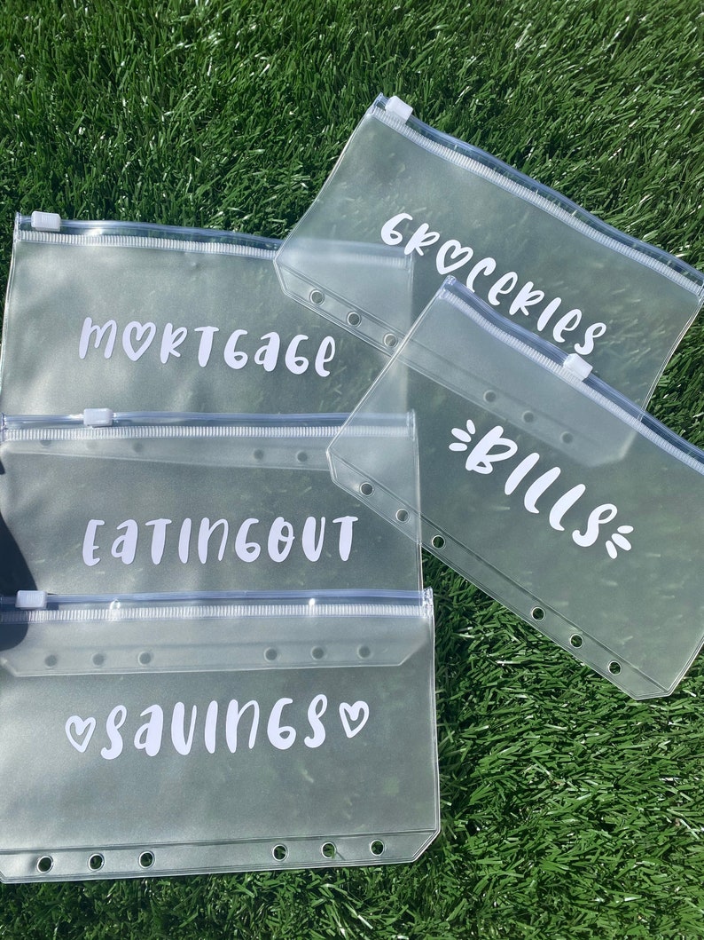 Budget Binders Savings Planner Personalized Budget Binder Etsy