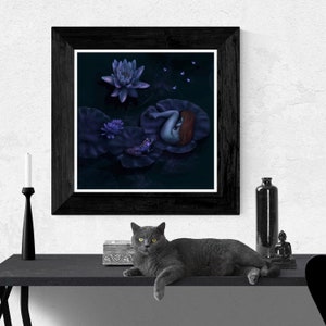 Giclee Wall Art Print - Surreal Painting - Forsaken