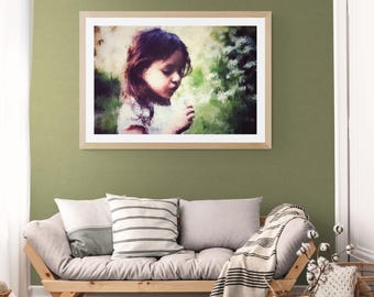 Retrato personalizado estilo pintura al óleo, arte de pared colorido personalizado, regalo de impresión artística única, obra de arte a medida a partir de una foto.