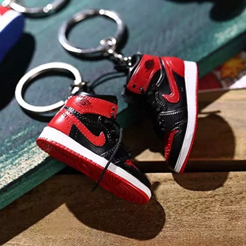 3D Jordan Sneaker Keychain Jordan Sneaker Etsy