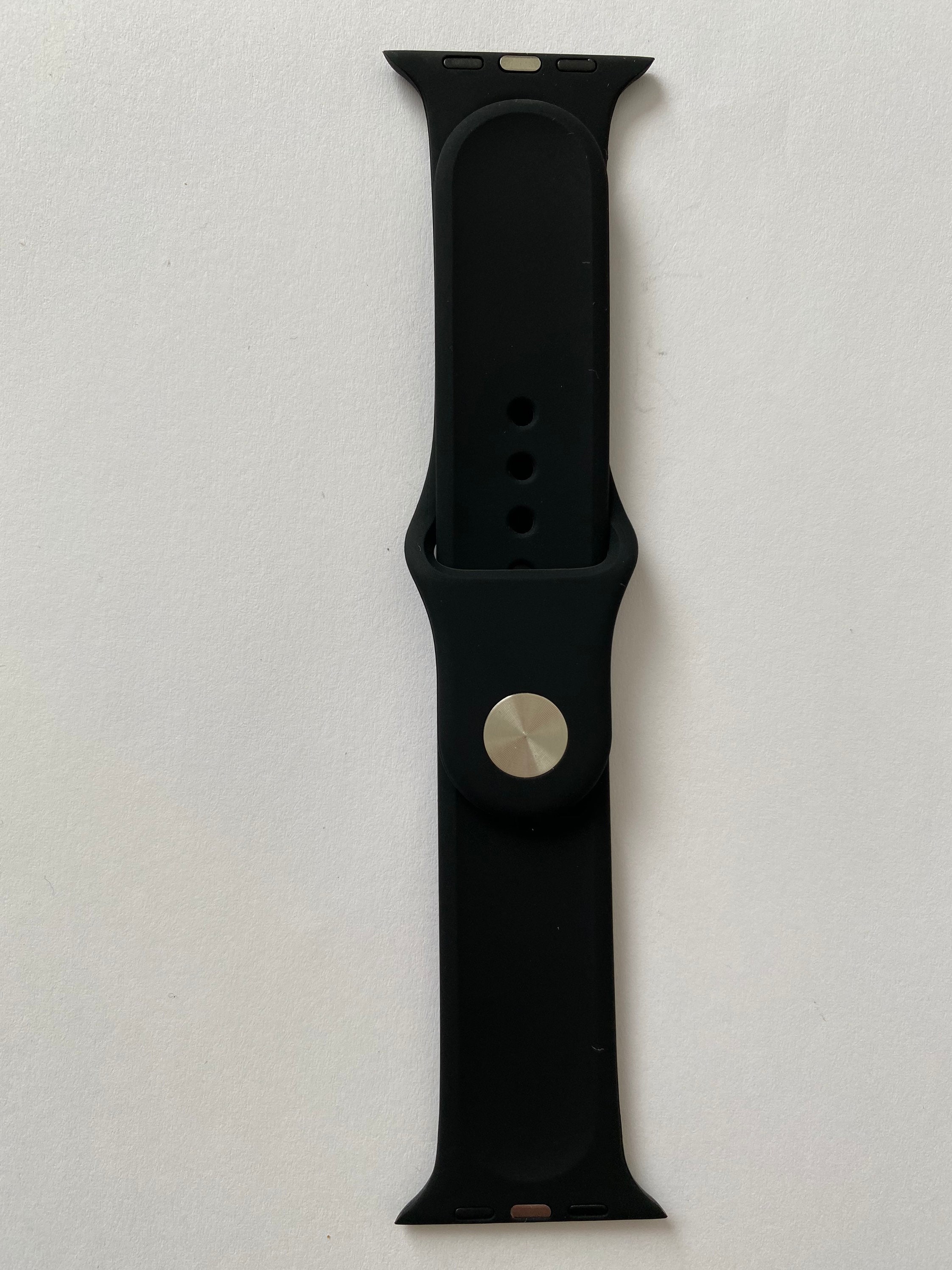 Black Apple Watch Strap 38/mm/40mm 230mm New Etsy